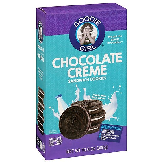 Is it Low FODMAP? Goodie Girl Cookies Chocolate Cream Cookies