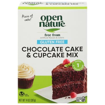 Open Nature Chocolate Cake & Cupcake Mix Gluten Free