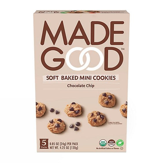 Is it Gluten Free? Madegood Soft Baked Mini Chocolate Chip Cookies