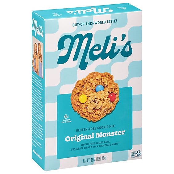 Is it Shellfish Free? Melis Monster Original Cookie Gluten Free Mix