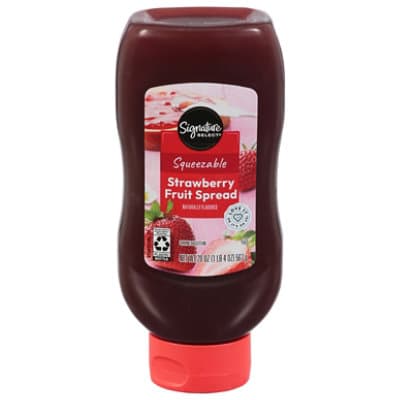 Signature Select Jelly Strawberry Squeezeable