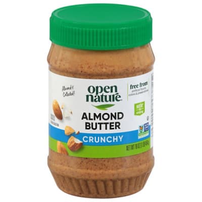 Open Nature Almond Butter Crunchy