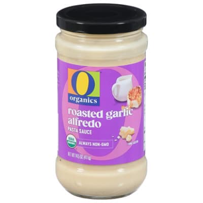O Organics Pasta Sauce Alfredo Garlic