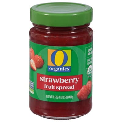 O Organics Fruit Spread Strawberry