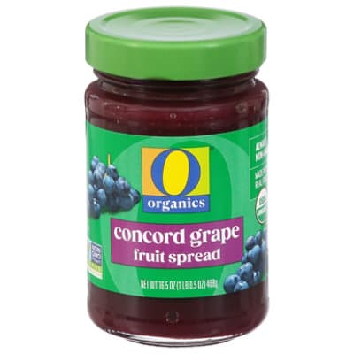 O Organics Fruit Spread Concord Grape