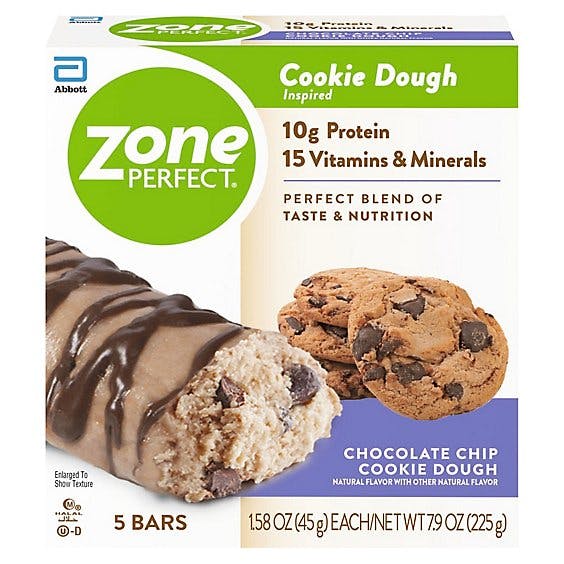 Is it Milk Free? Zoneperfect Chocolate Chip Cookie Dough Protein Snack Bar