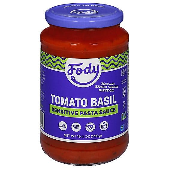 Is it Pregnancy Friendly? Fody Low Fodmap Tomato Basil Pasta Sauce