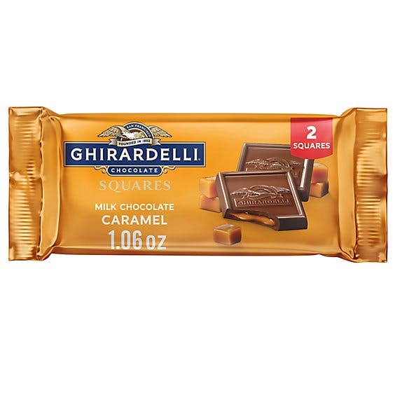 Is it Soy Free? Ghirardelli Milk Chocolate Caramel Squares