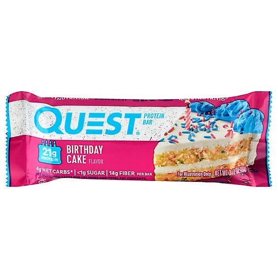 Is it Vegan? Quest Bar Protein Bar Coated Birthday Cake