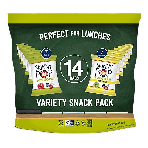 Is it High Fructose Corn Syrup Free? Skinnypop Original And White Cheddar Popcorn Variety Pack