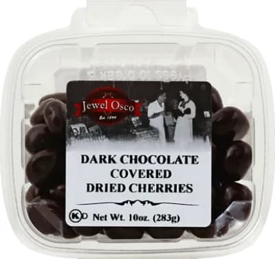 Dark Chocolate Covered Dried Cherries