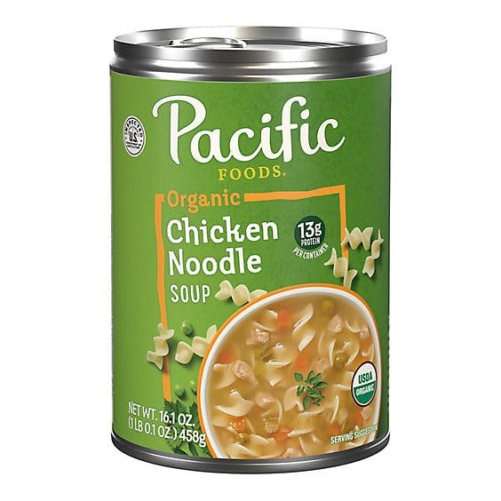 Is it Vegetarian? Pacific Foods Organic Chicken Noodle Soup
