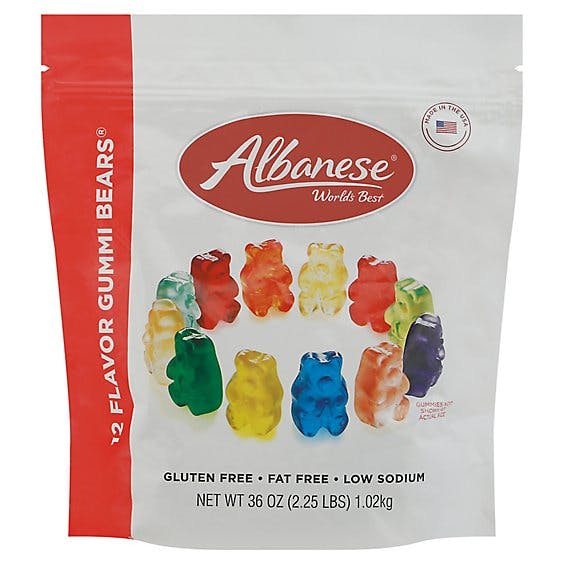 Is it Low FODMAP? Albanese 12 Flavor Gummi Bears