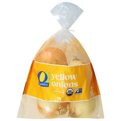 O Organics Organic Onions Yellow Prepacked Bag