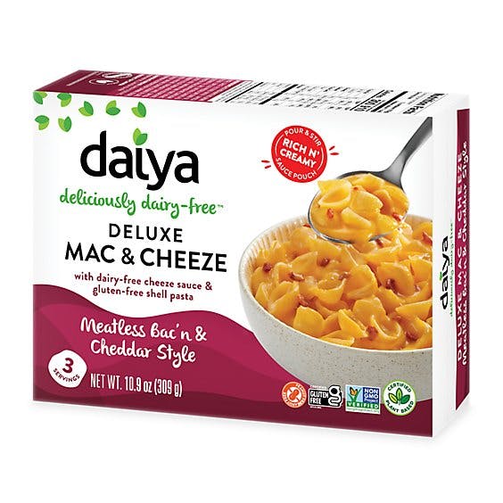 Is it Wheat Free? Daiya Dairy Free Gluten Free Meatless Bacon And Cheddar Style Vegan Mac And Cheese