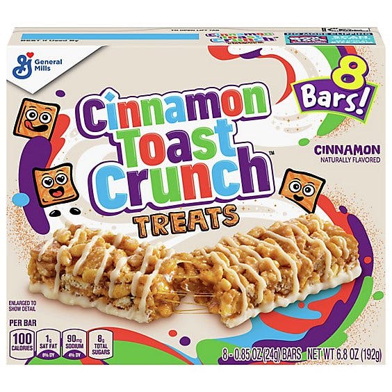 Cinnamon Toast Crunch Treats Bar Cinnamon