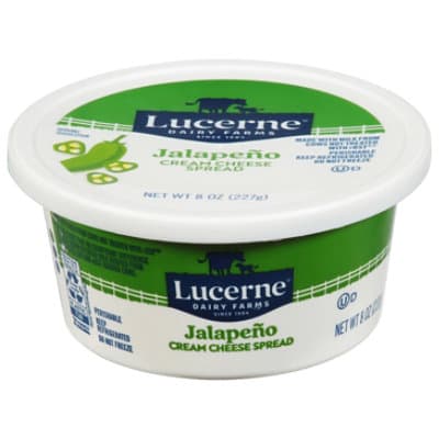 Lucerne Cream Cheese Spread Jalapeno Tub