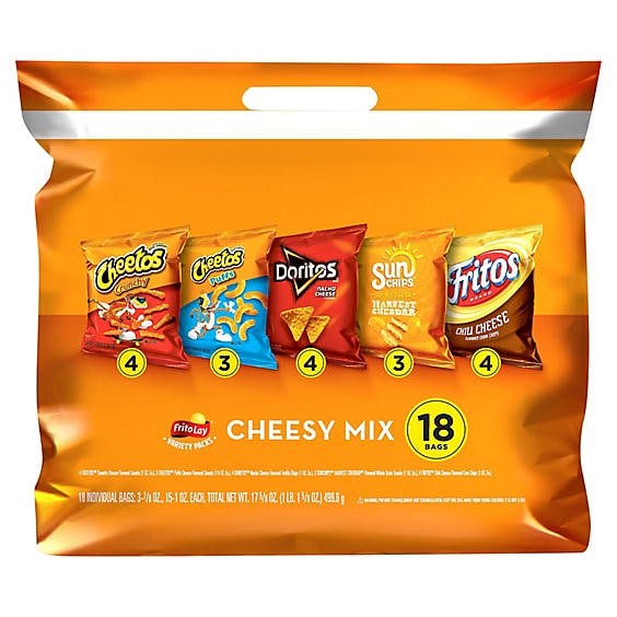 Is it Low Histamine? Frito-lay Cheesy Mix Snacks Variety Pack, (assortment May Vary