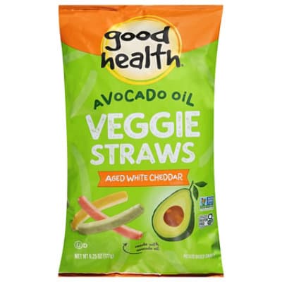 Good Health Veggie Straws Aged White Cheddar