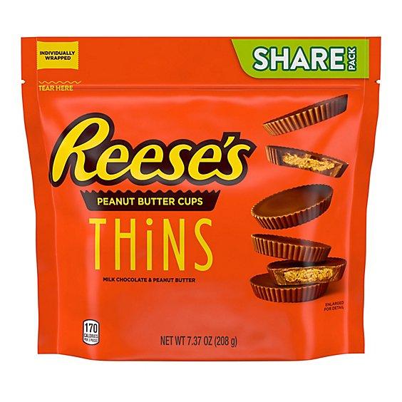 Is it Wheat Free? Reese's Thins Peanut Butter Cups Milk Chocolate Candy