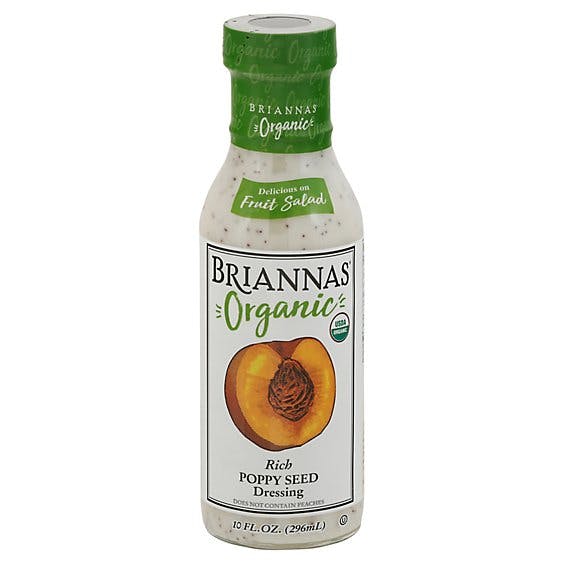 Is it Peanut Free? Briannas Organic Rich Poppy Seed Dressing