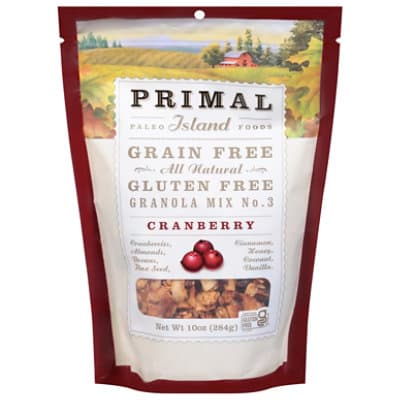 Primal Island Cranberry Granola