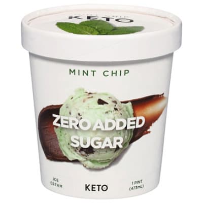 Keto Pint Mint Chip Ice Cream