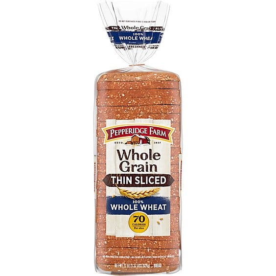 Is it Gluten Free? Pepperidge Farm Bread Whole Wheat Whole Grain