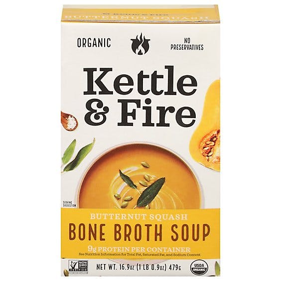 Is it Egg Free? Kettle & Fire Butternut Squash Soup