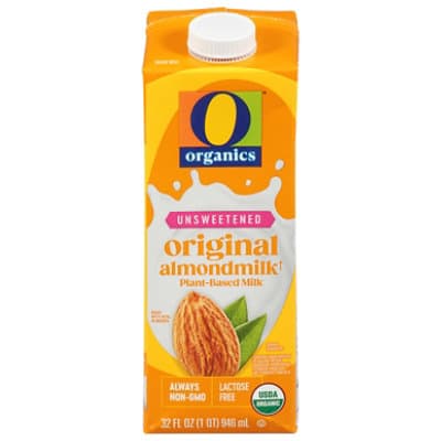 O Organics Almondmilk Original Unswtnd