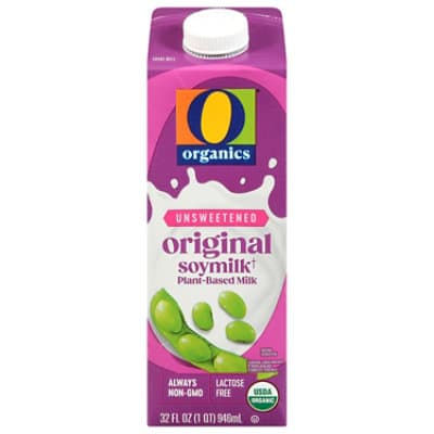 O Organics Soymilk Original Unswtnd