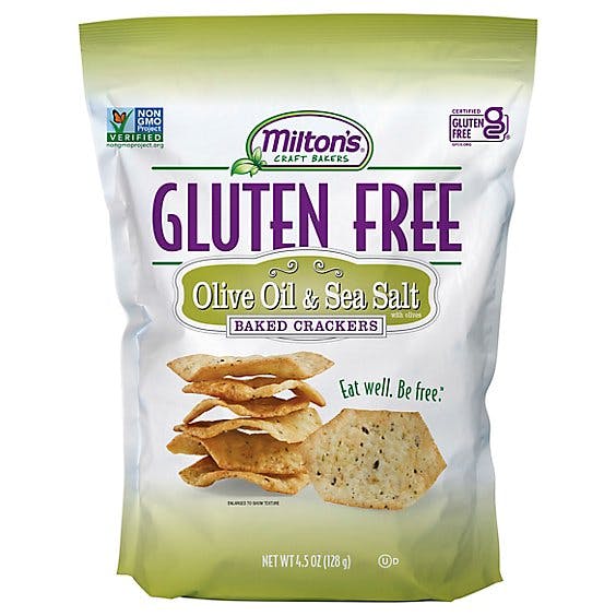 Is it Alpha Gal friendly? Milton's Craft Bakers Gluten Free Olive Oil & Sea Salt Baked Crackers