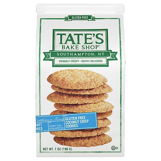 Is it Gluten Free? Tate's Bake Shop Gluten Free Coconut Crisp Cookies
