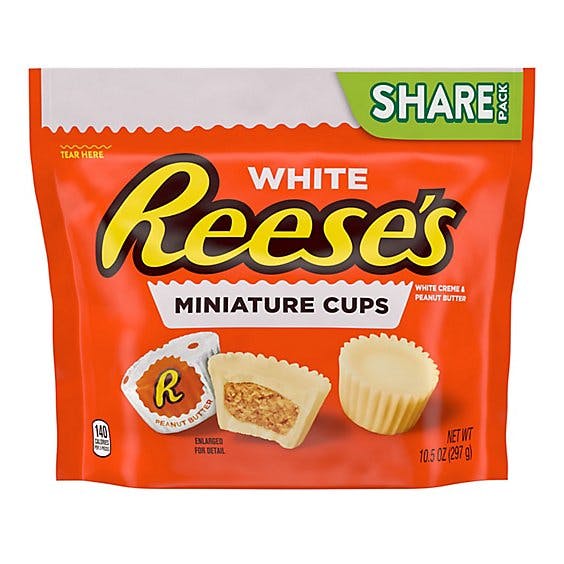 Is it Dairy Free? Reese's White Peanut Butter Cups Miniatures