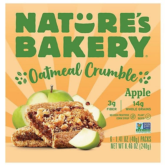 Is it Gluten Free? Natures Bakery Oatmeal Crumble Apple