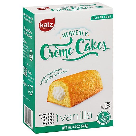 Is it Wheat Free? Katz Gluten Free Vanilla Heavenly Crème Cakes
