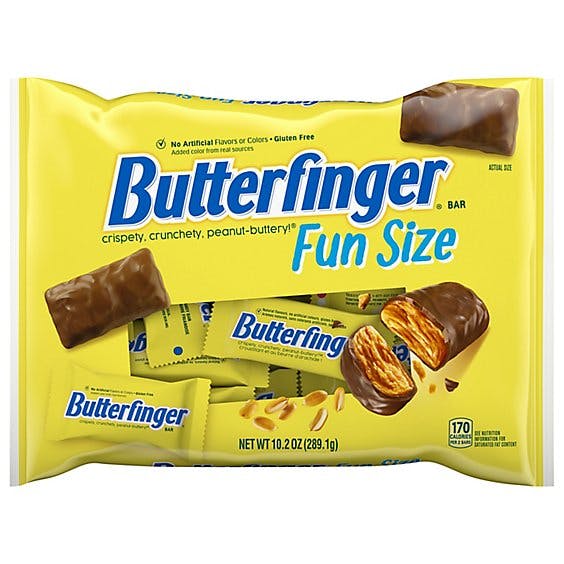 Is it Low FODMAP? Butterfinger Candy Bars Fun Size