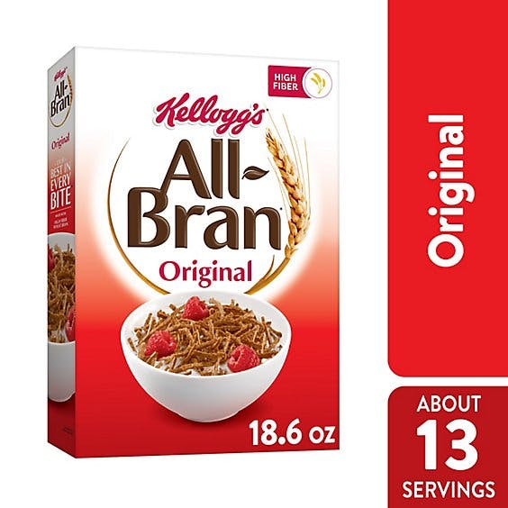 Kellogg's All Bran Breakfast Cereal, Original