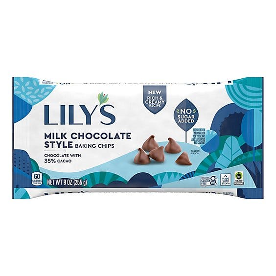 Is it Tree Nut Free? Lily's Sweets Chocolate Chips Milk Chocolate Style