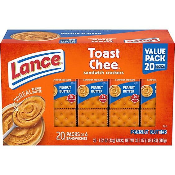 Is it Soy Free? Lance Toastchee Sandwich Cracker