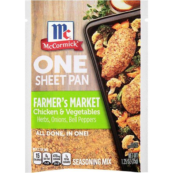 Is it Gluten Free? Mccormick Farmer's Market Chicken & Vegetables One Sheet Pan Seasoning Mix