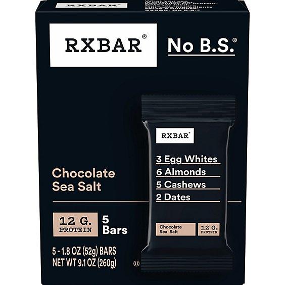 Is it Paleo? Rxbar Chocolate Sea Salt Protein Bars