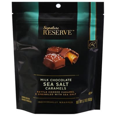 Signature Reserve Caramel Milk Chocolate Sea Salt