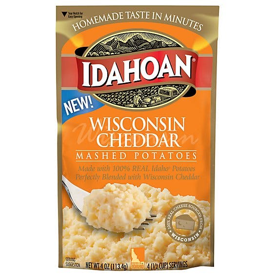 Is it Wheat Free? Idahoan Wisconsin Cheddar Mashed Potatoes Pouch
