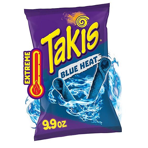 Is it Low FODMAP? Takis Blue Heat Hot Chili Pepper Rolled Tortilla Chips