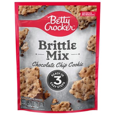Betty Crocker Brittle Mix Chocolate Chip Cookie