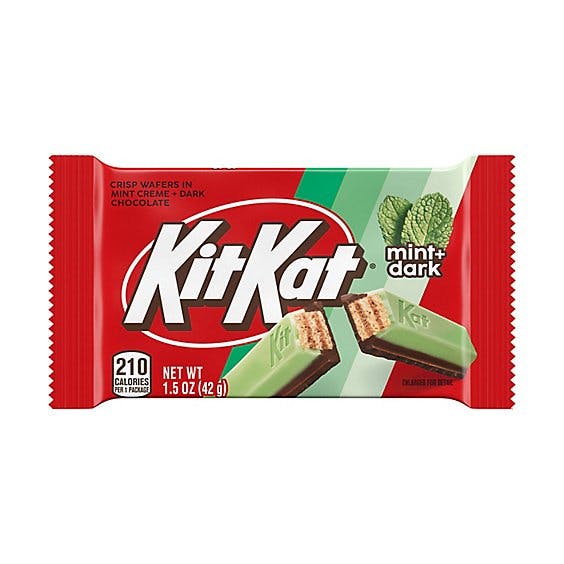 Is it Gelatin free? Kit Kat Duos Mint And Dark Chocolate Wafer Candy Bar