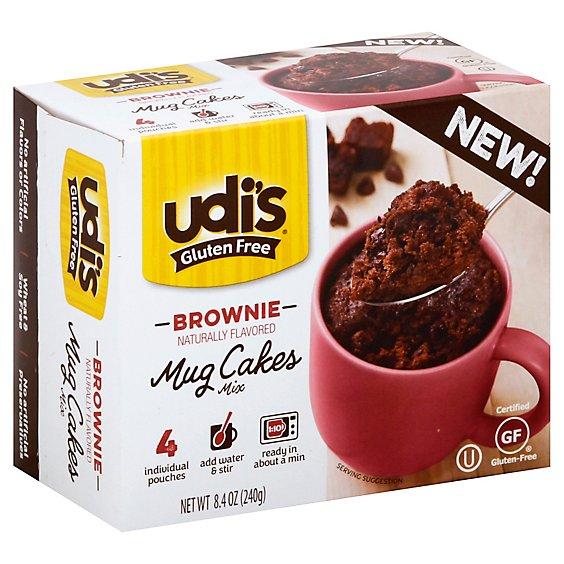 Is it Shellfish Free? Udis Gluten Free Mug Cake Mix Brownie