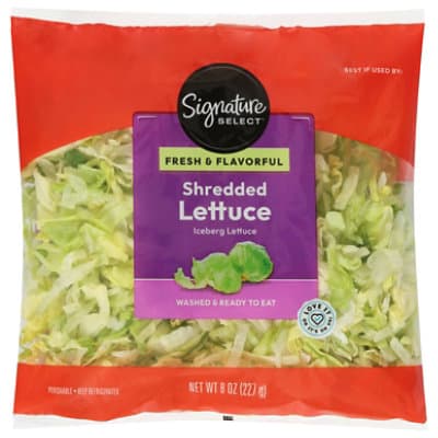 Signature Select/Farms Lettuce Shreds