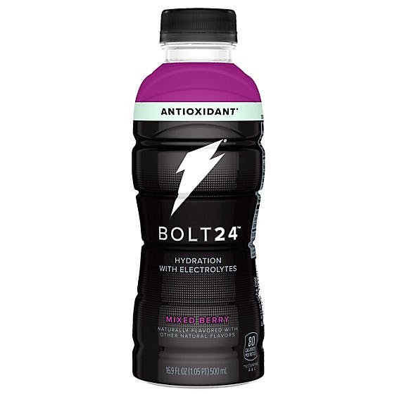 Is it Fish Free? Bolt24 Antioxidant, Advanced Electrolyte Drink Fueled By Gatorade, Vitamin A & C, Mixed Berry, No Artificial Sweeteners Or Flavors, Great For Athletes